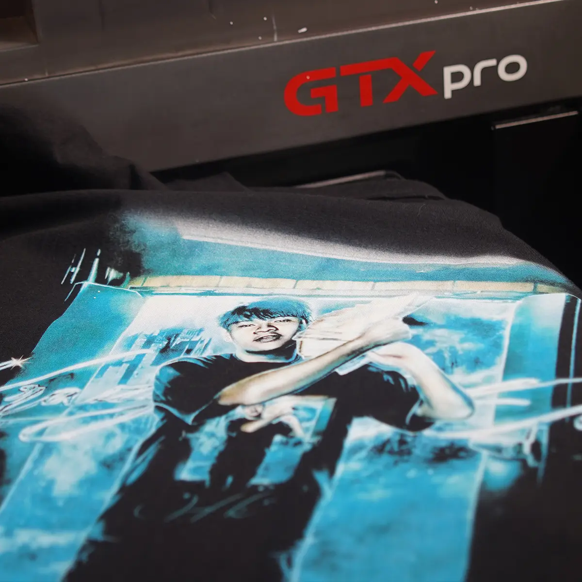 สกรีนเสื้อ พะเยา ตัวอย่างงานสกรีนเสื้อ DTG