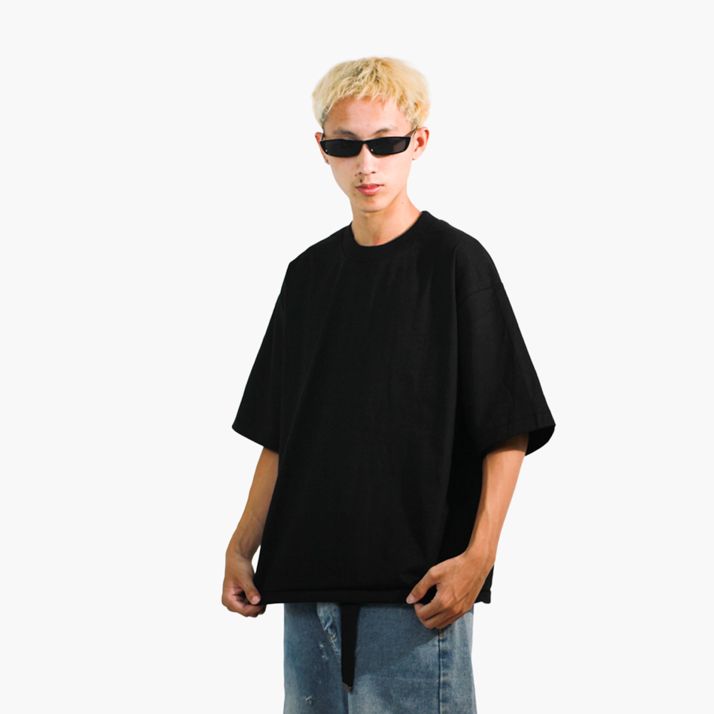 เสื้อยืดพร้อมสกรีน นครสวรรค์ รูปคนใส่เสื้อจริง รุ่น SAVAGE BOXY