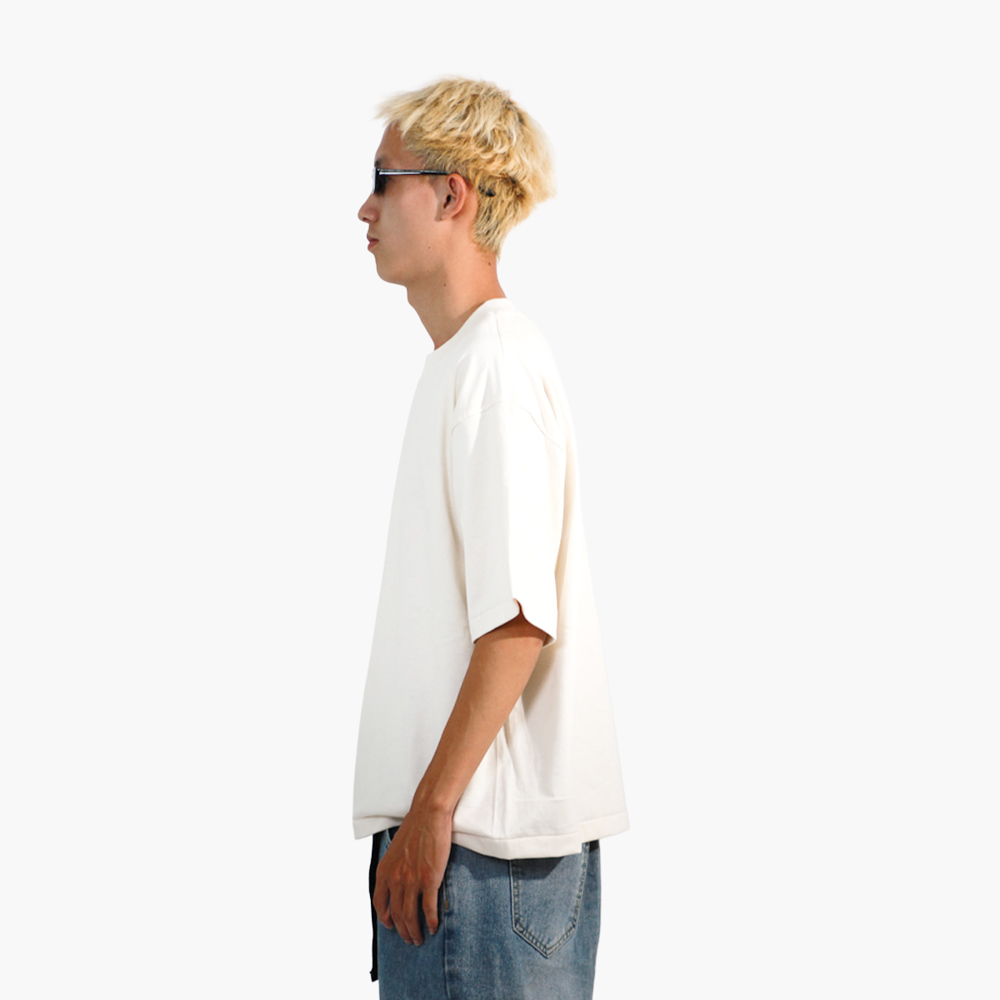 สกรีนเสื้อ ตาก รูปคนใส่เสื้อจริง รุ่น SAVAGE BOXY