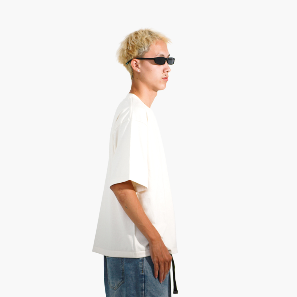 รับสกรีนเสื้อ ภาคใต้ รูปคนใส่เสื้อจริง รุ่น SAVAGE BOXY