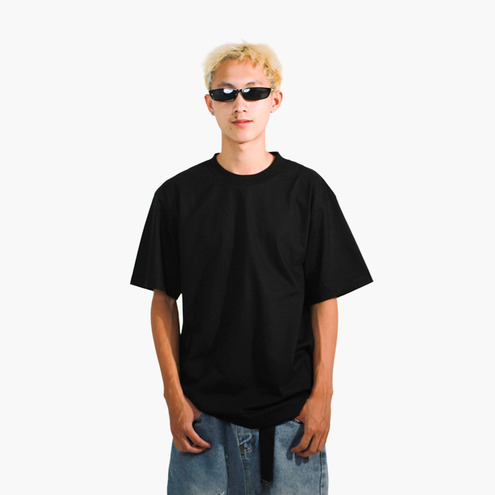 รับสกรีนเสื้อ ตาก รูปคนใส่เสื้อจริง รุ่น SAVAGE OVERSIZE
