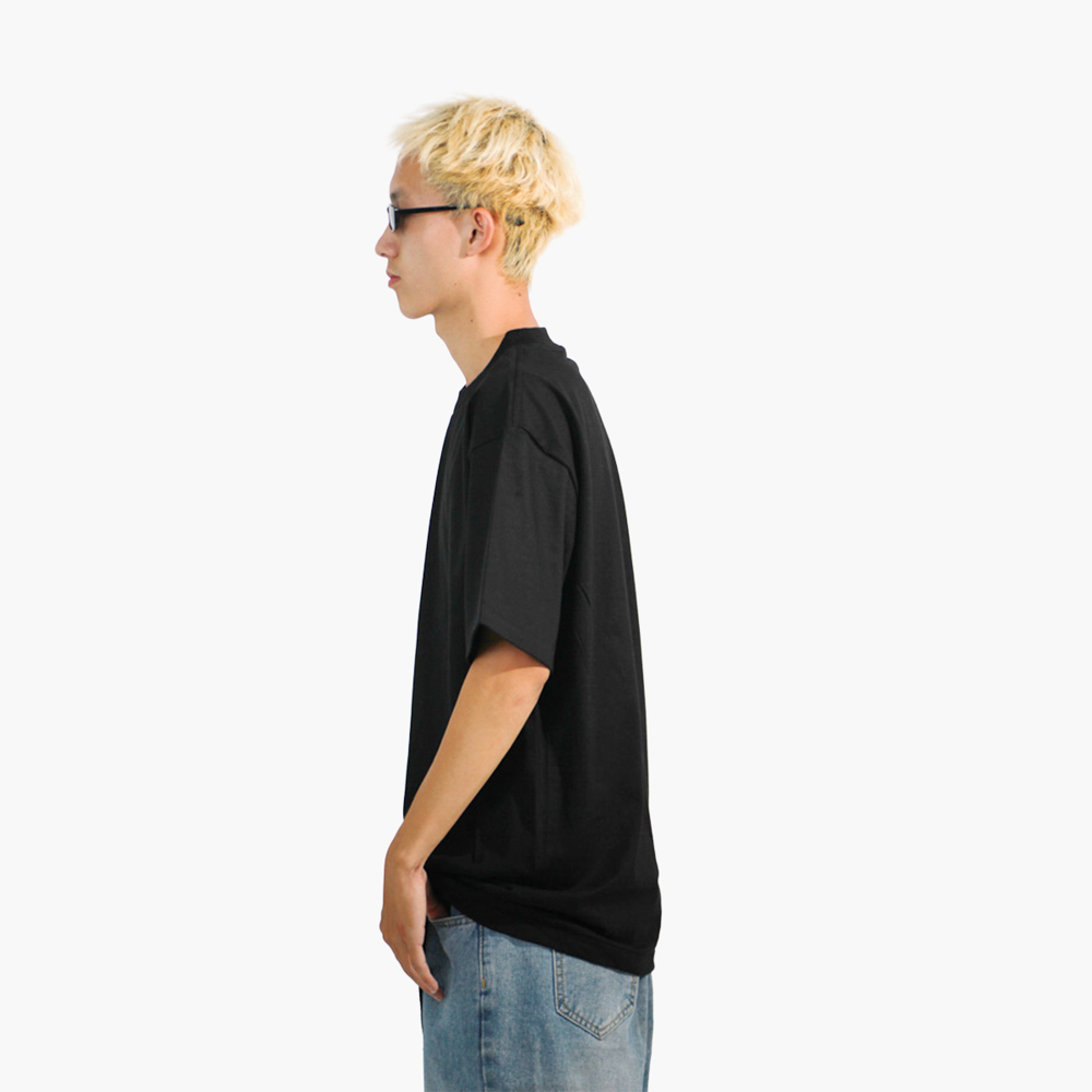 รับสกรีนเสื้อ หนองคาย รูปคนใส่เสื้อจริง รุ่น SAVAGE OVERSIZE